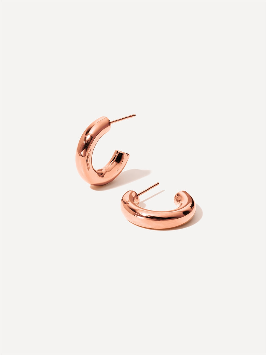 Elegant Arc Baby Earrings