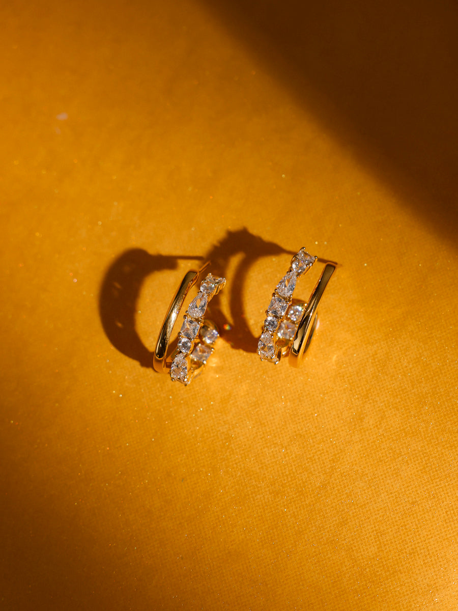 Gleaming Circles Ohrringe