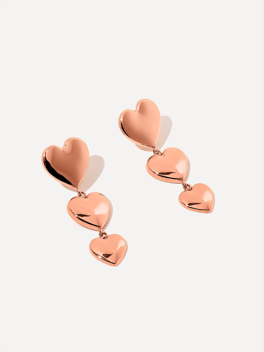 Modern Heart Ohrringe