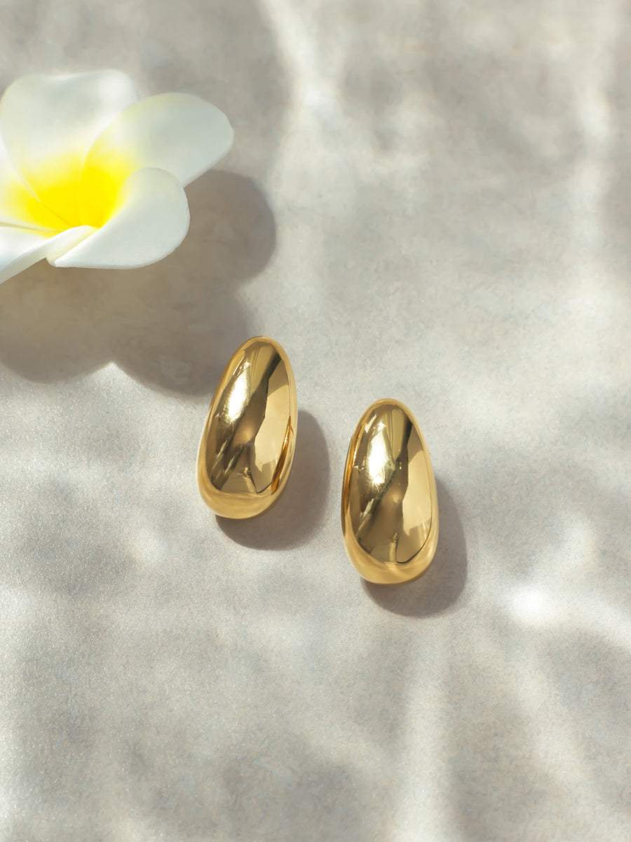 Mirrored Teardrop Earrings