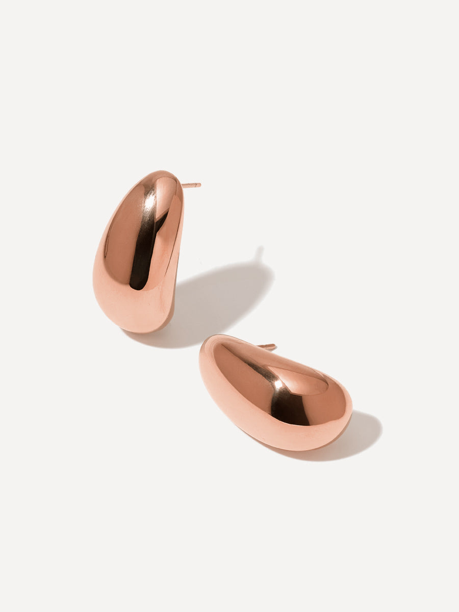 Mirrored Teardrop Earrings