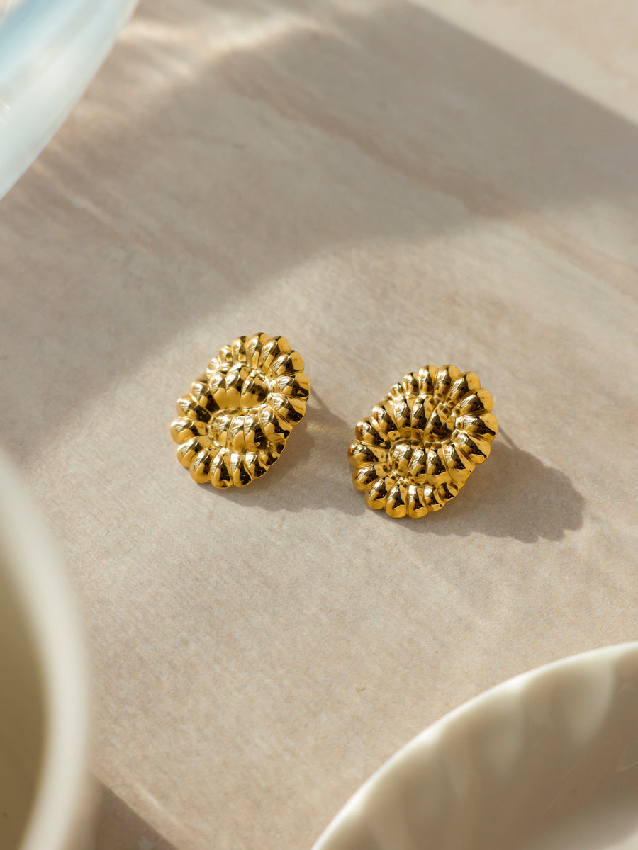 Twisted Seashell Earrings