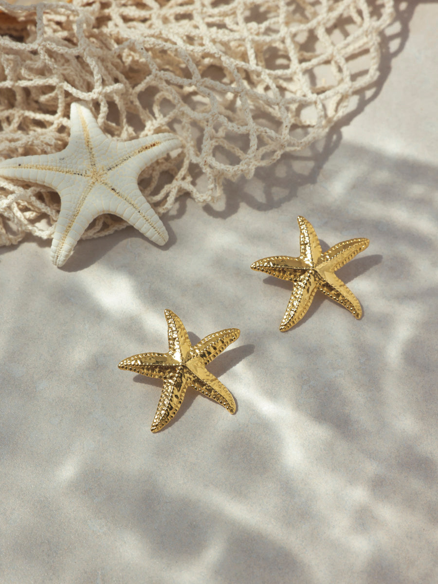 Simple Starfish Ohrringe
