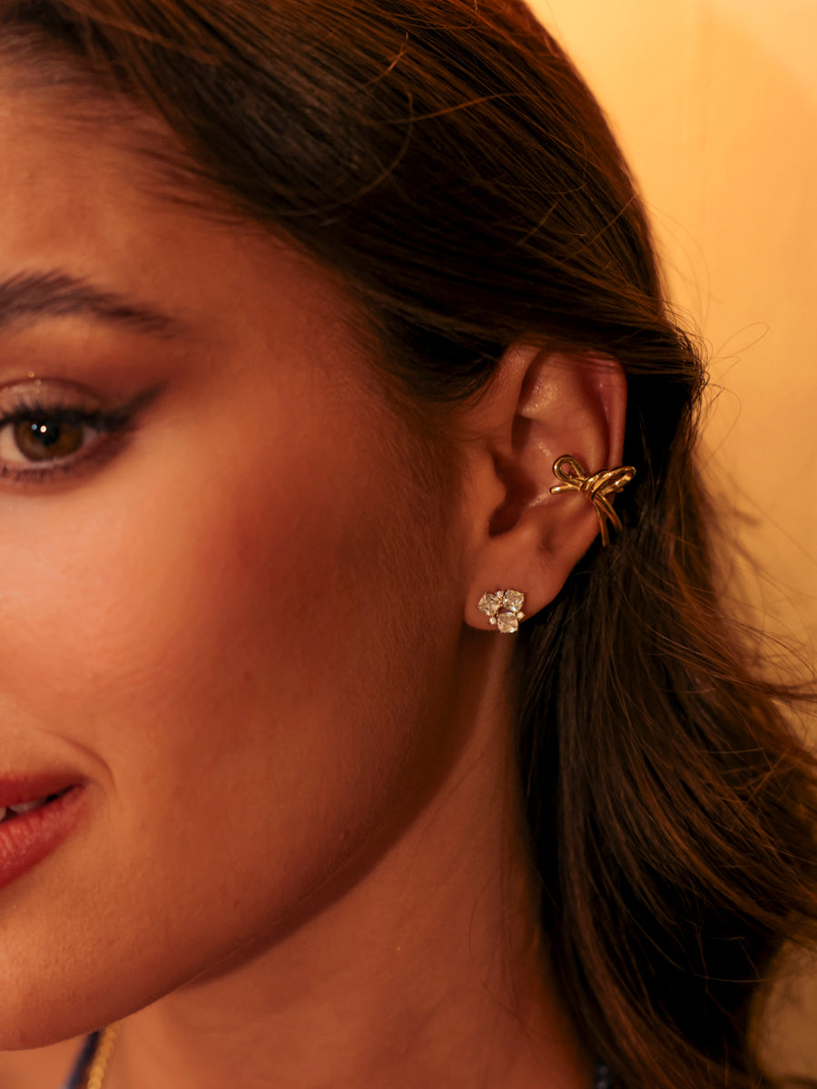 Twist Bow Earcuff