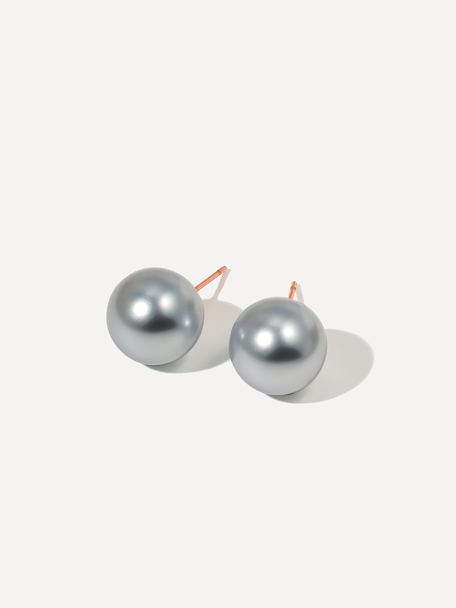 Serene Pearl Grey Ohrringe