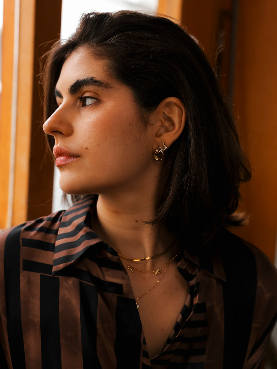 Bound Circle Ohrringe