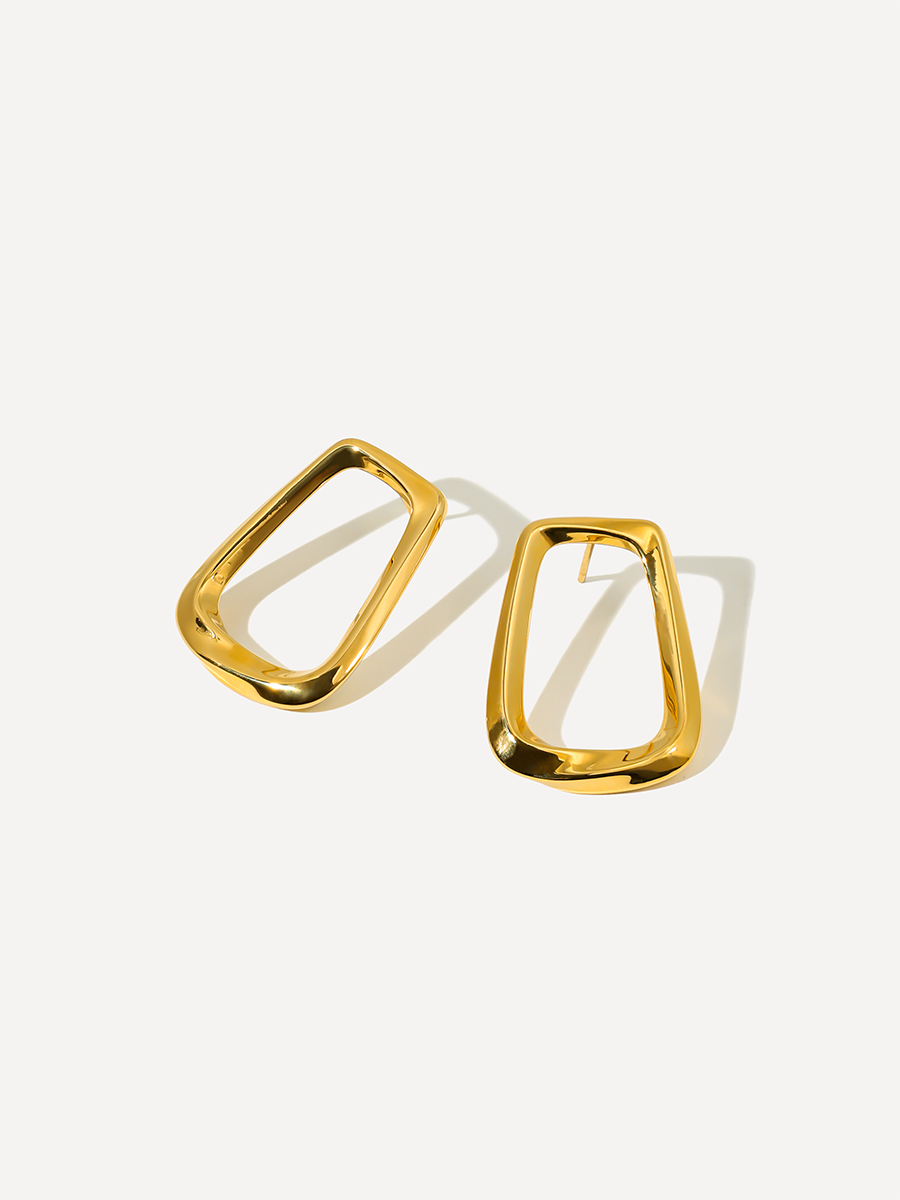Unique Geometric Ohrringe
