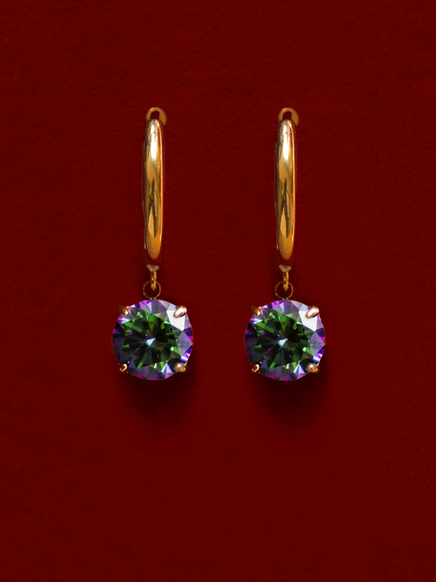 Crystal Delight Aurora Black Ohrringe