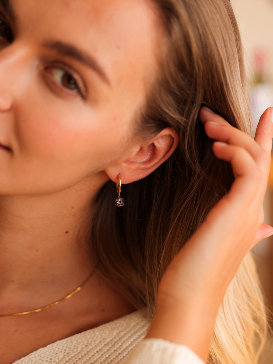 Crystal Delight Aurora Black Ohrringe