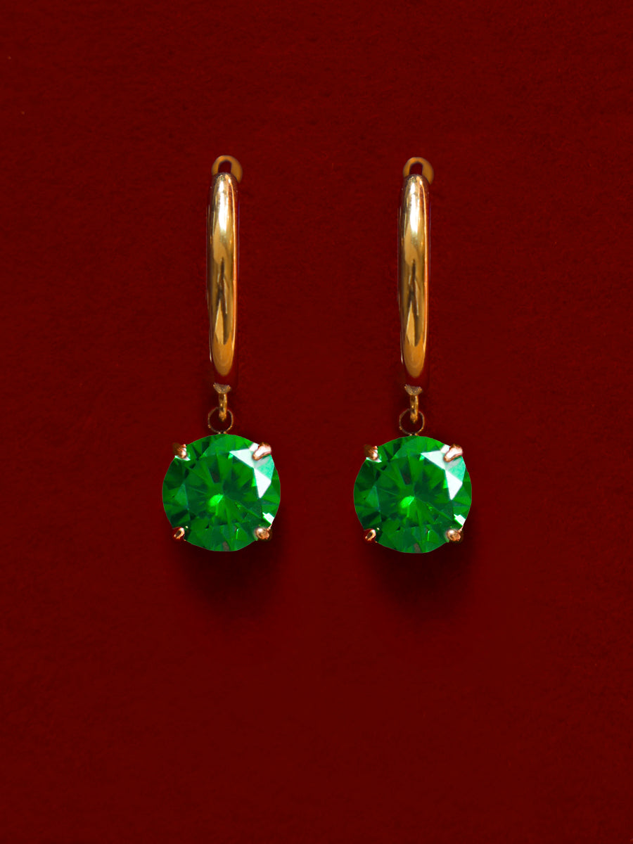 Crystal Delight Green Ohrringe