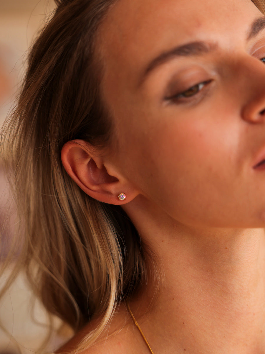 Crystal Delight Rainbow Small Stub-Ohrringe