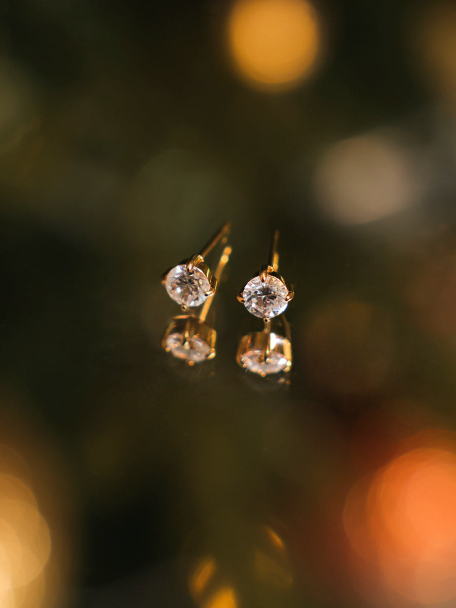 Crystal Delight Pure Small Stub-Ohrringe