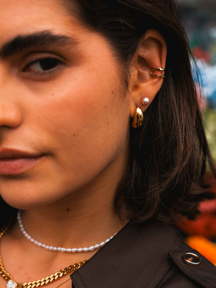 Pearl Beauty Purple Ohrringe