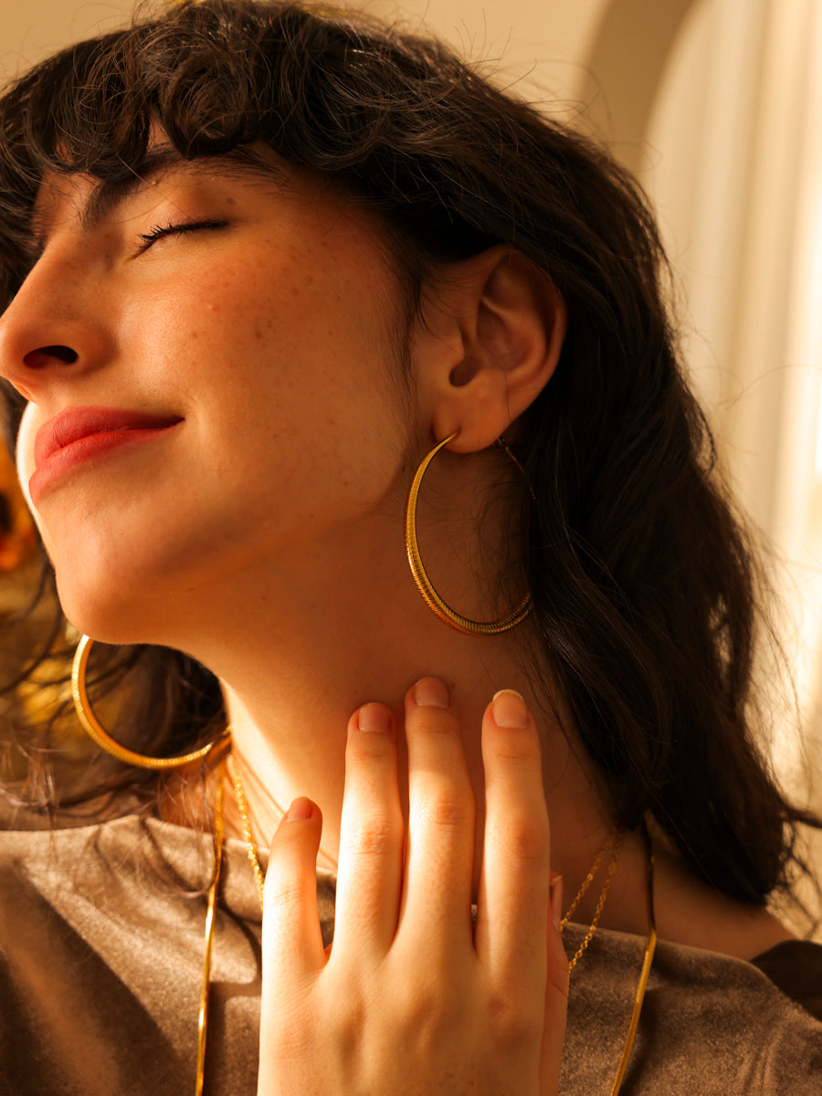 Elegant Loop Ohrringe