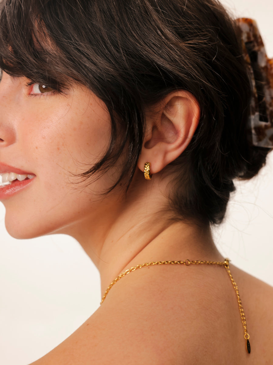 Textured Grace Ohrringe