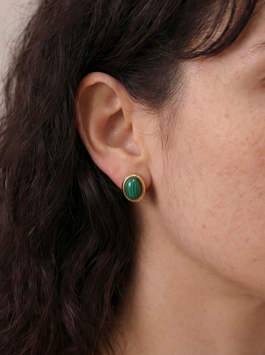 Chasing Starlight Dark Green Ohrringe
