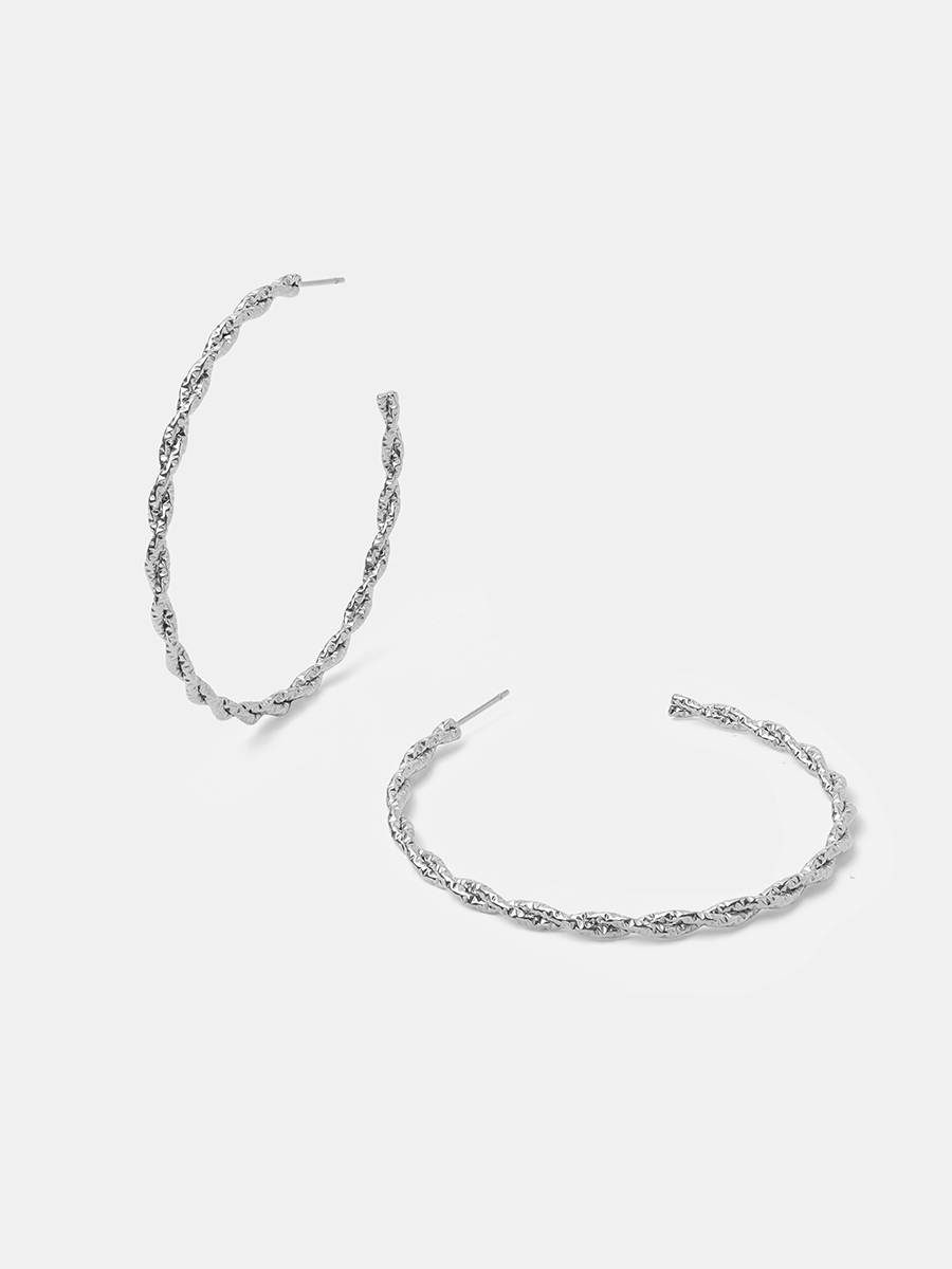 Infinite Twist Large Ohrringe