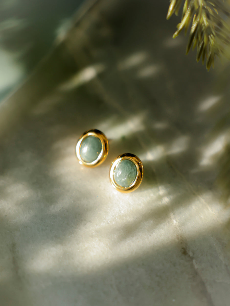 Chasing Starlight Light Green Ohrringe