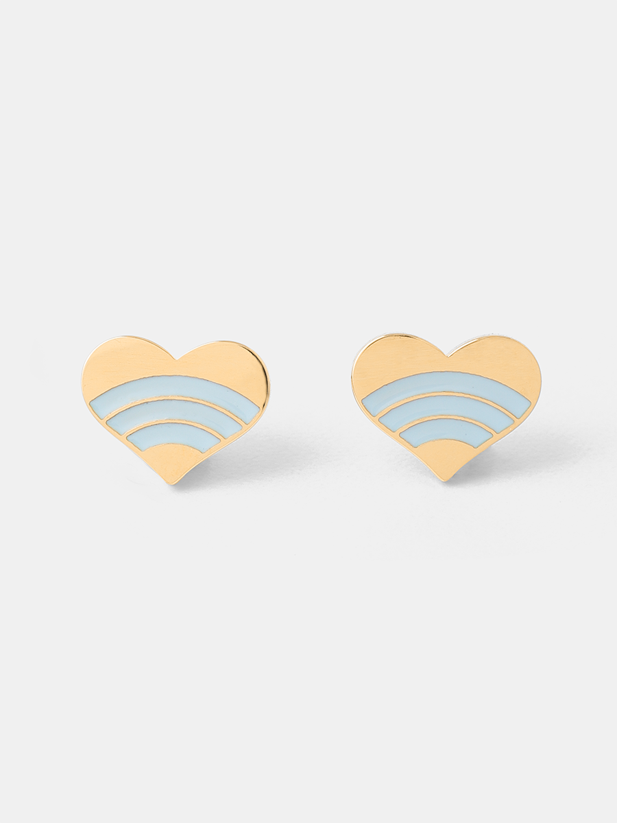Seaside Heart Ohrringe