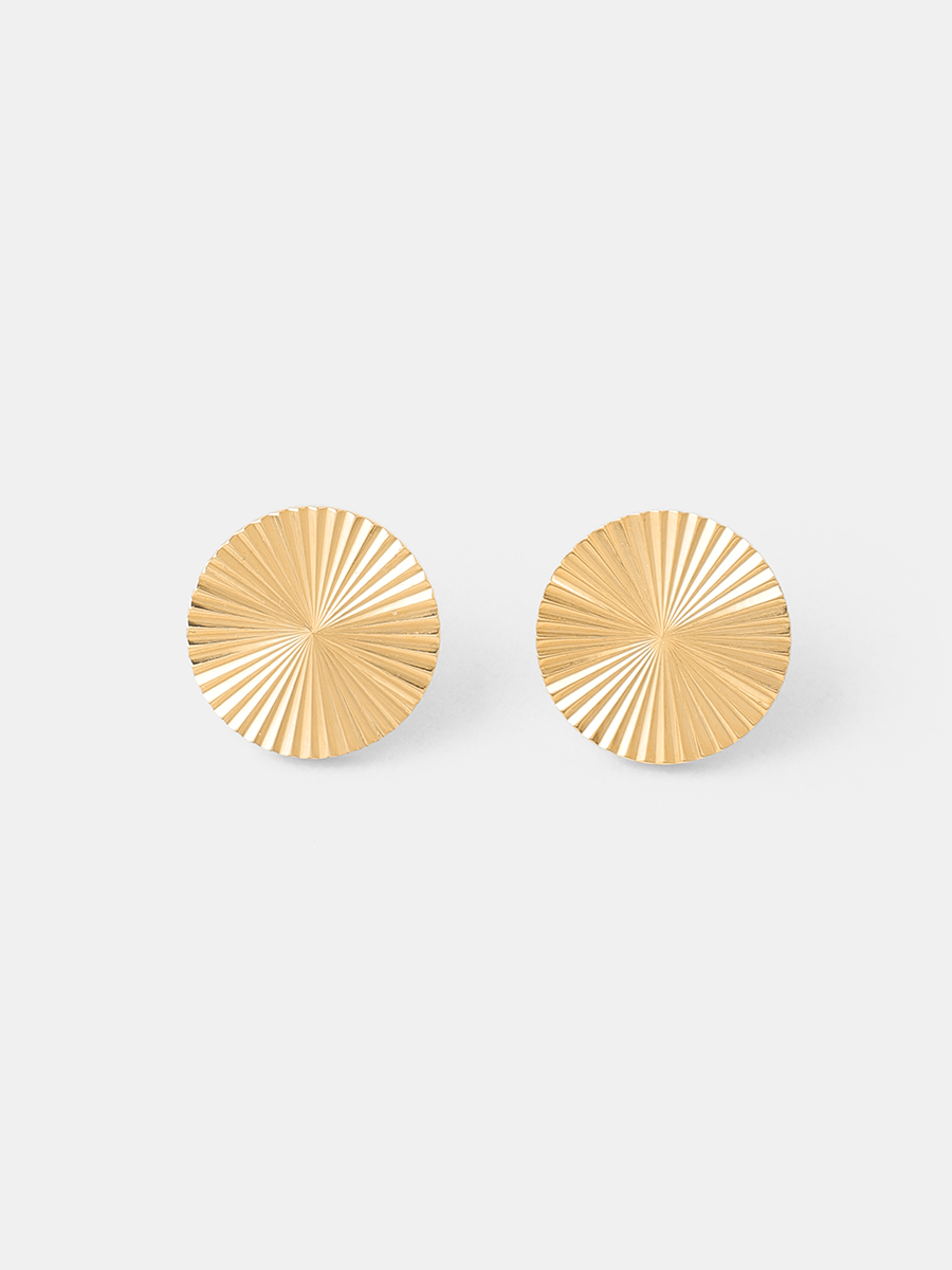Fluted Elegance Ohrringe