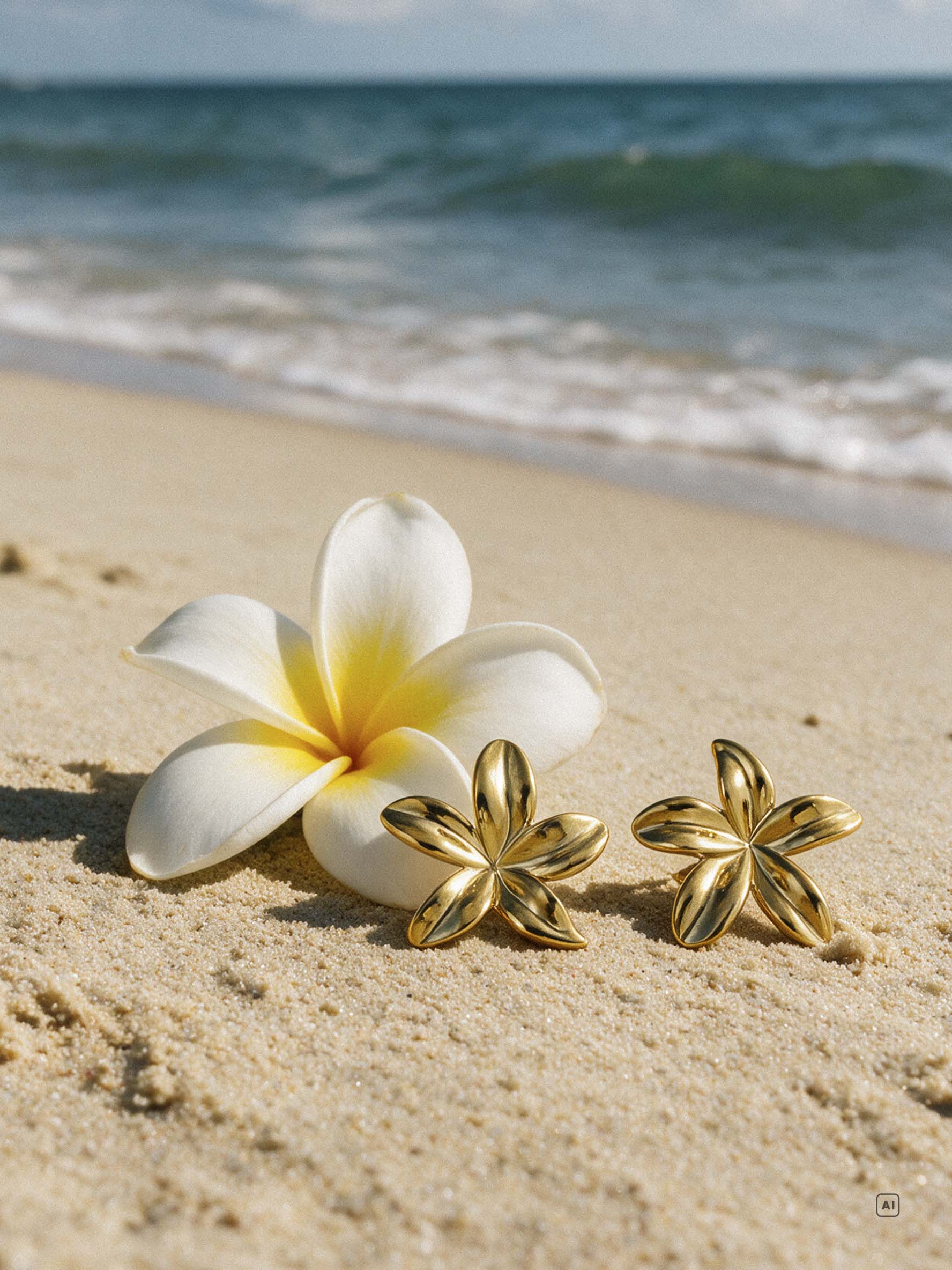 Plumeria Medium Ohrringe