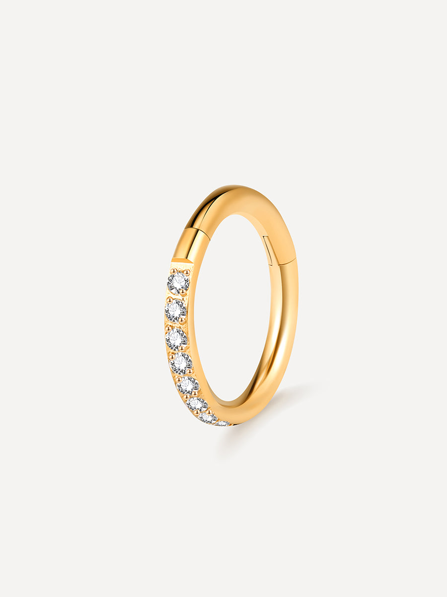 CRYSTALIZED SHINE Titan Piercing Gold - 10