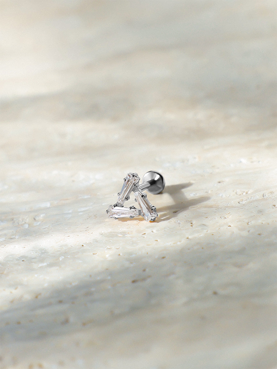 Gleaming Trio Titan Piercing