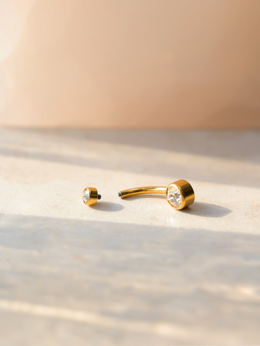 Pure Radiance Titan Bauchnabelpiercing