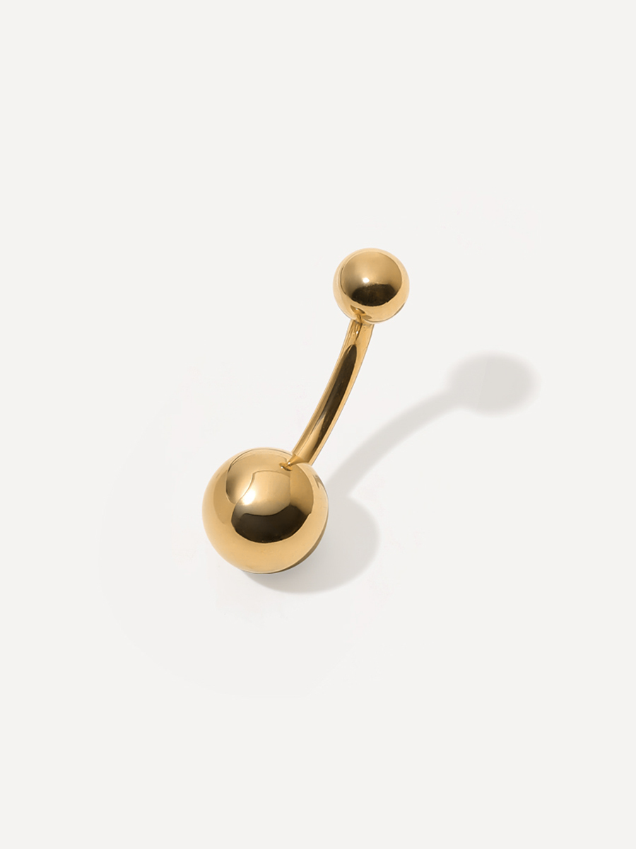 Classic Smooth Titan Bauchnabelpiercing ICRUSH