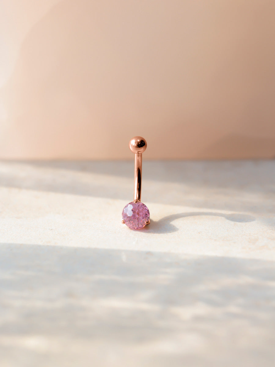 Ethereal Spark Pink Titan Bauchnabelpiercing