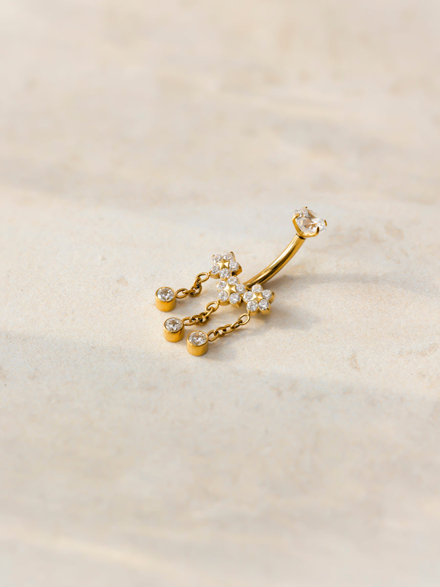 Blooming Glow Titan Bauchnabelpiercing
