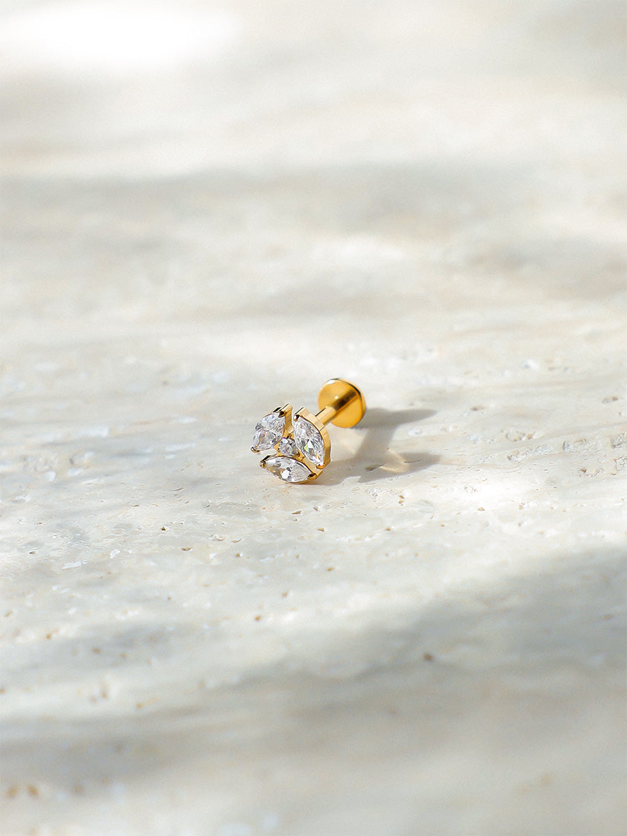 Floral Rhythm Titan Piercing