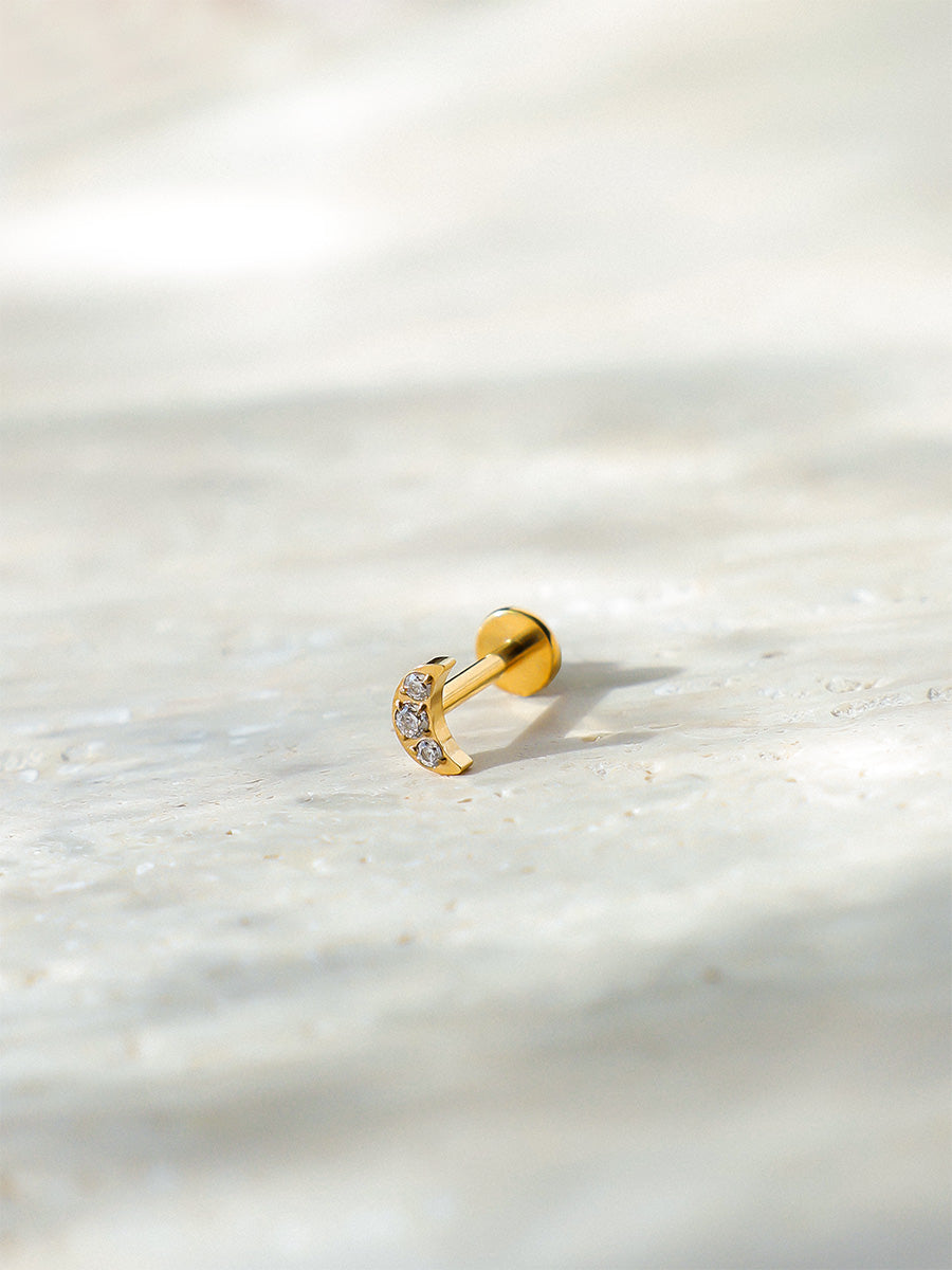 Moon Light Titan Piercing