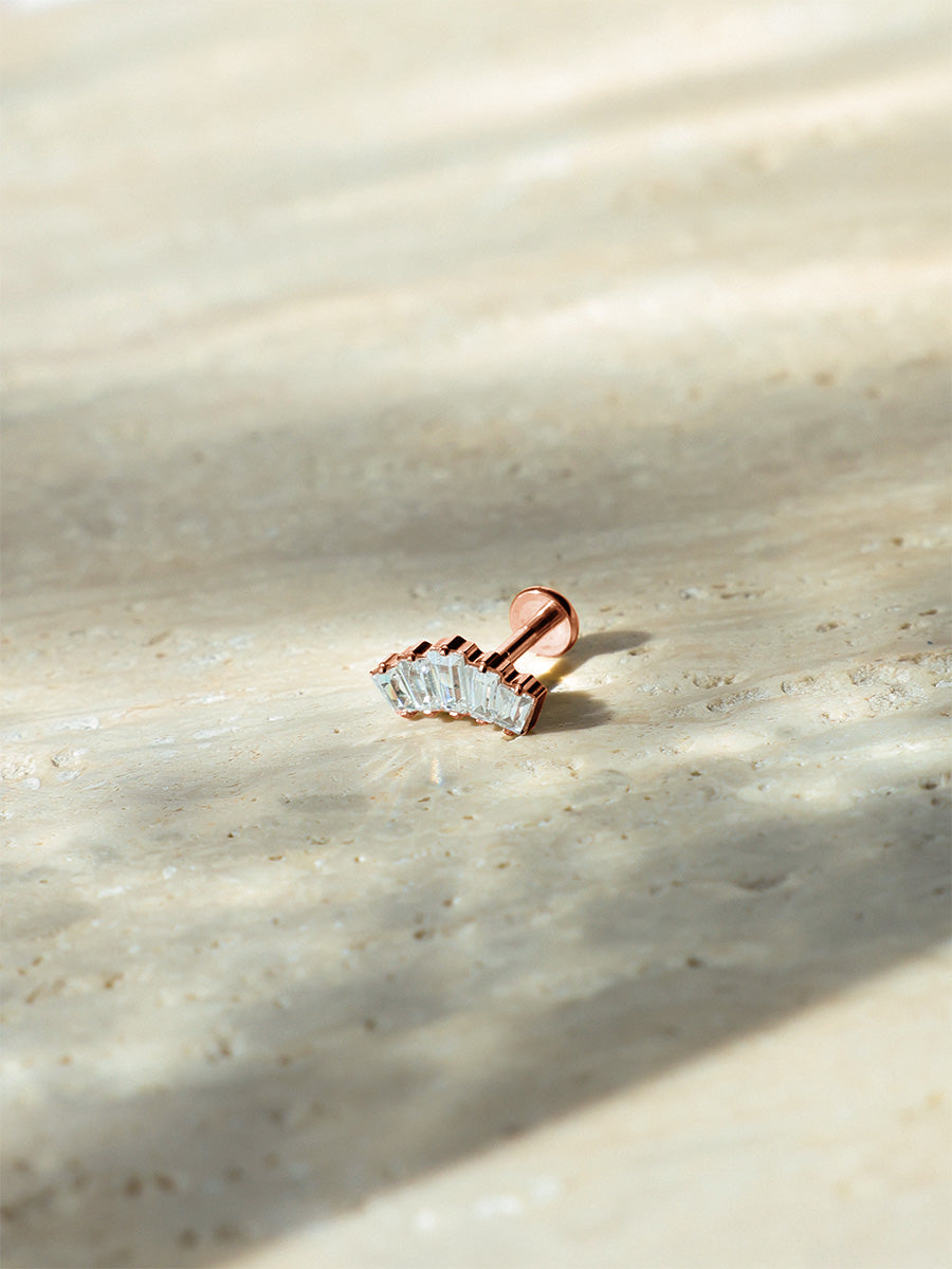 Shimmering Melody Titan Piercing