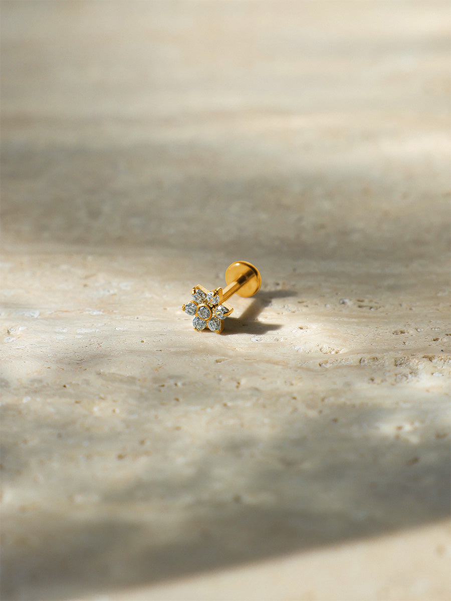 Dreamy Petal Titanium Piercing