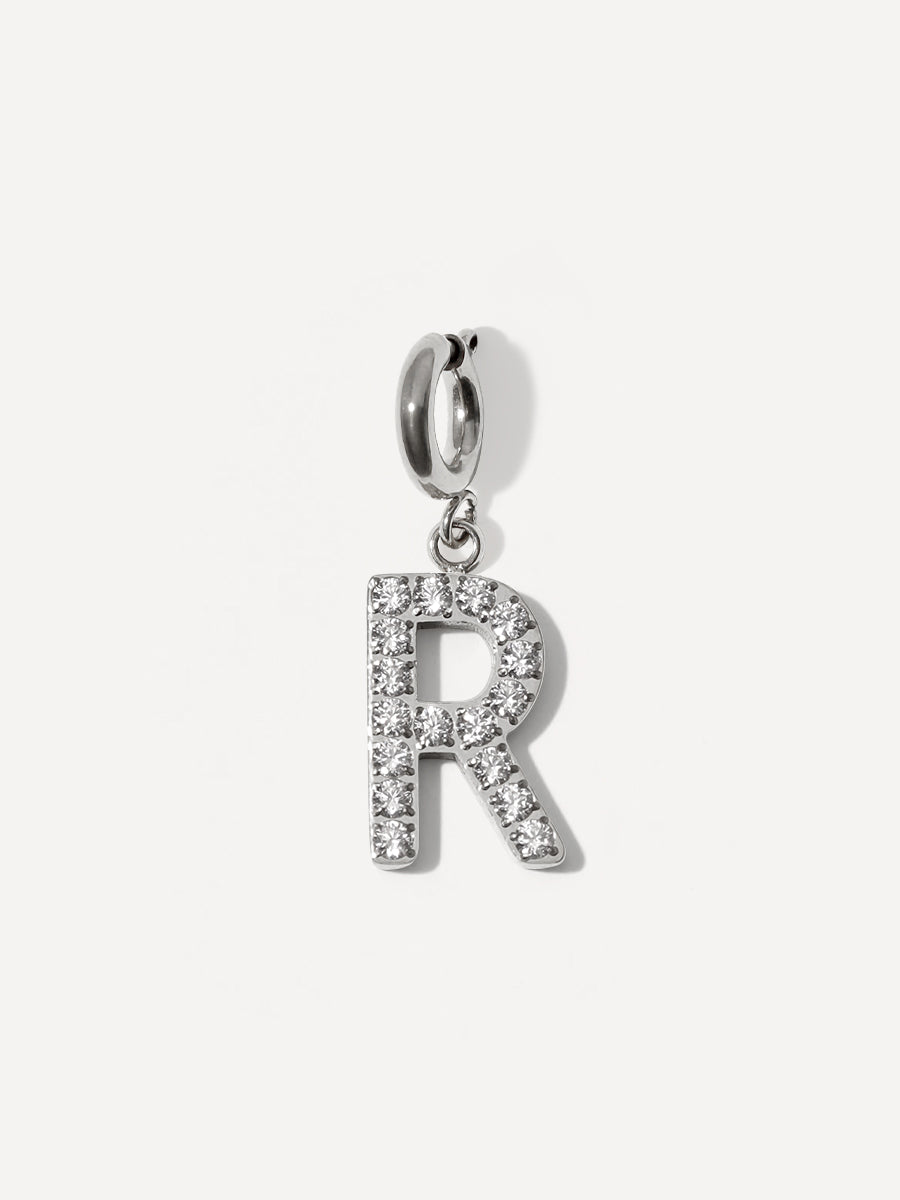 Brilliant Letter Ketten-Charm - R