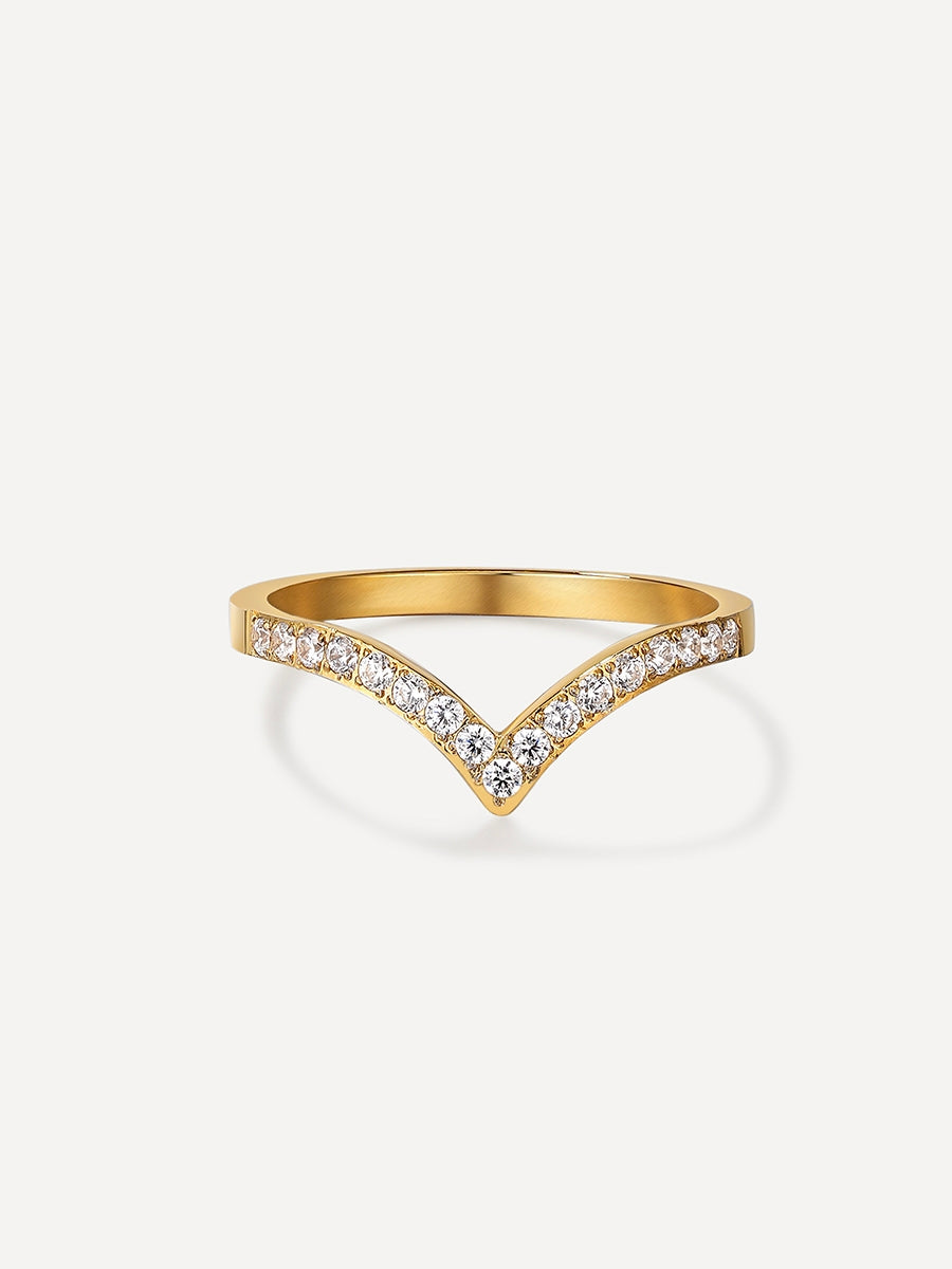 Victory Shine Ring Gold - 54