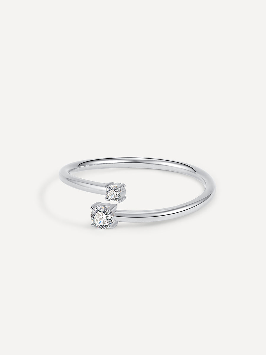 SPARK Ring Silber - 54