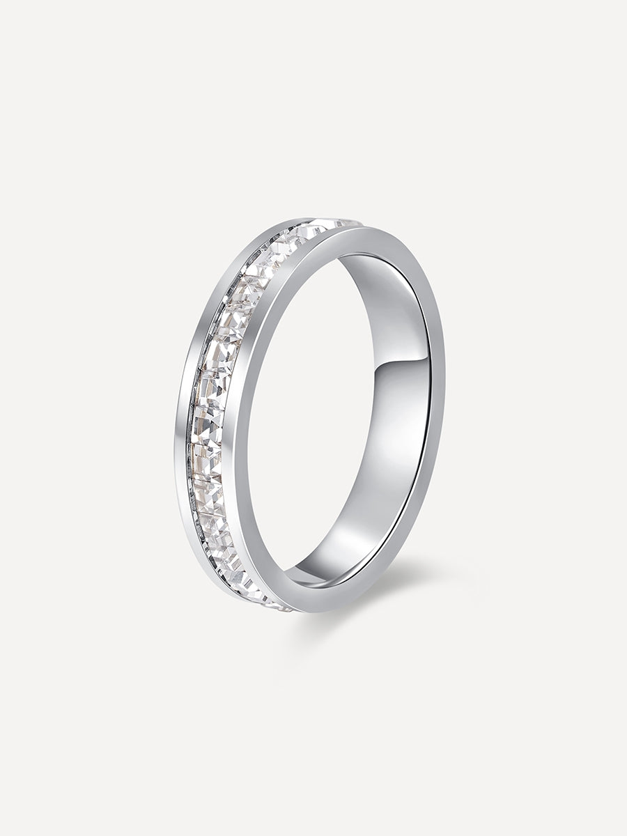 Single Glow Ring Silber - 54