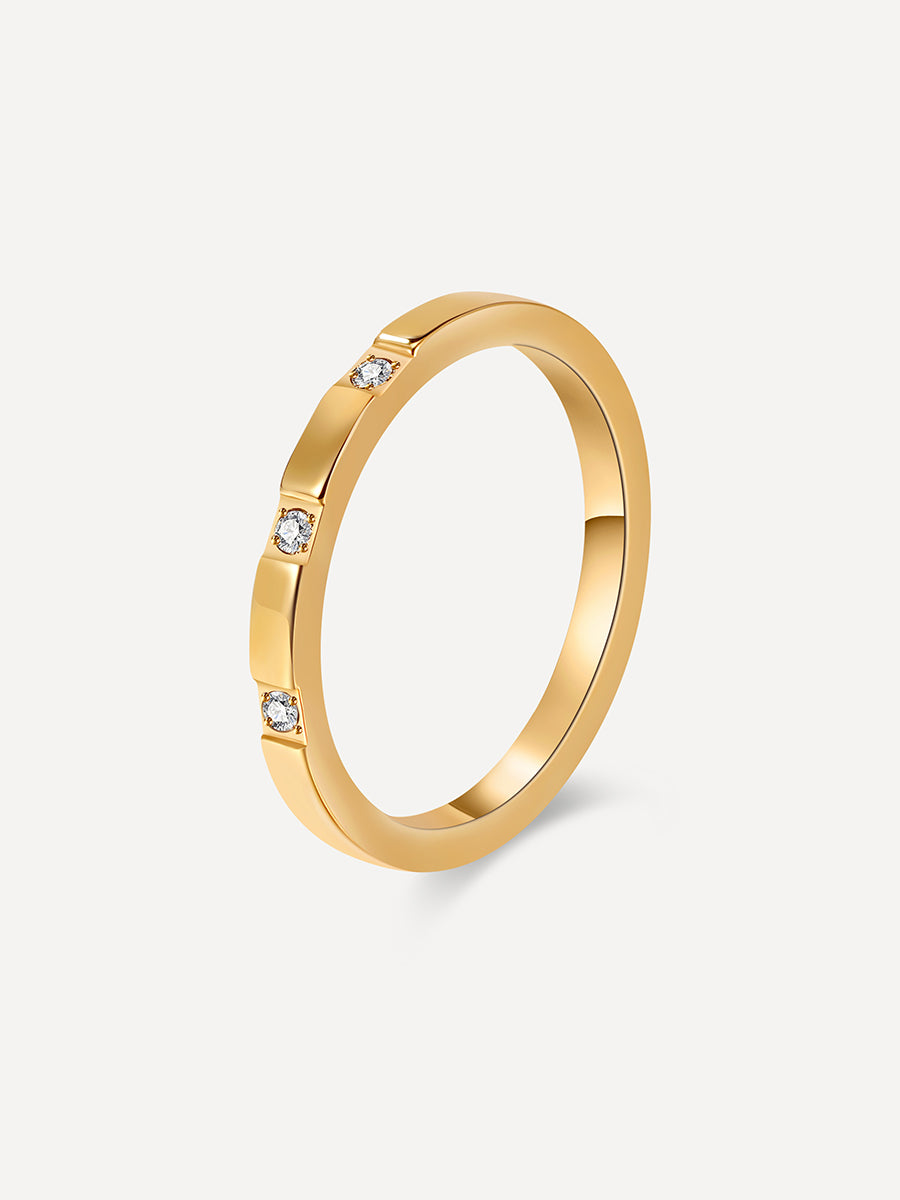 Delicate Glow Ring Gold - 54
