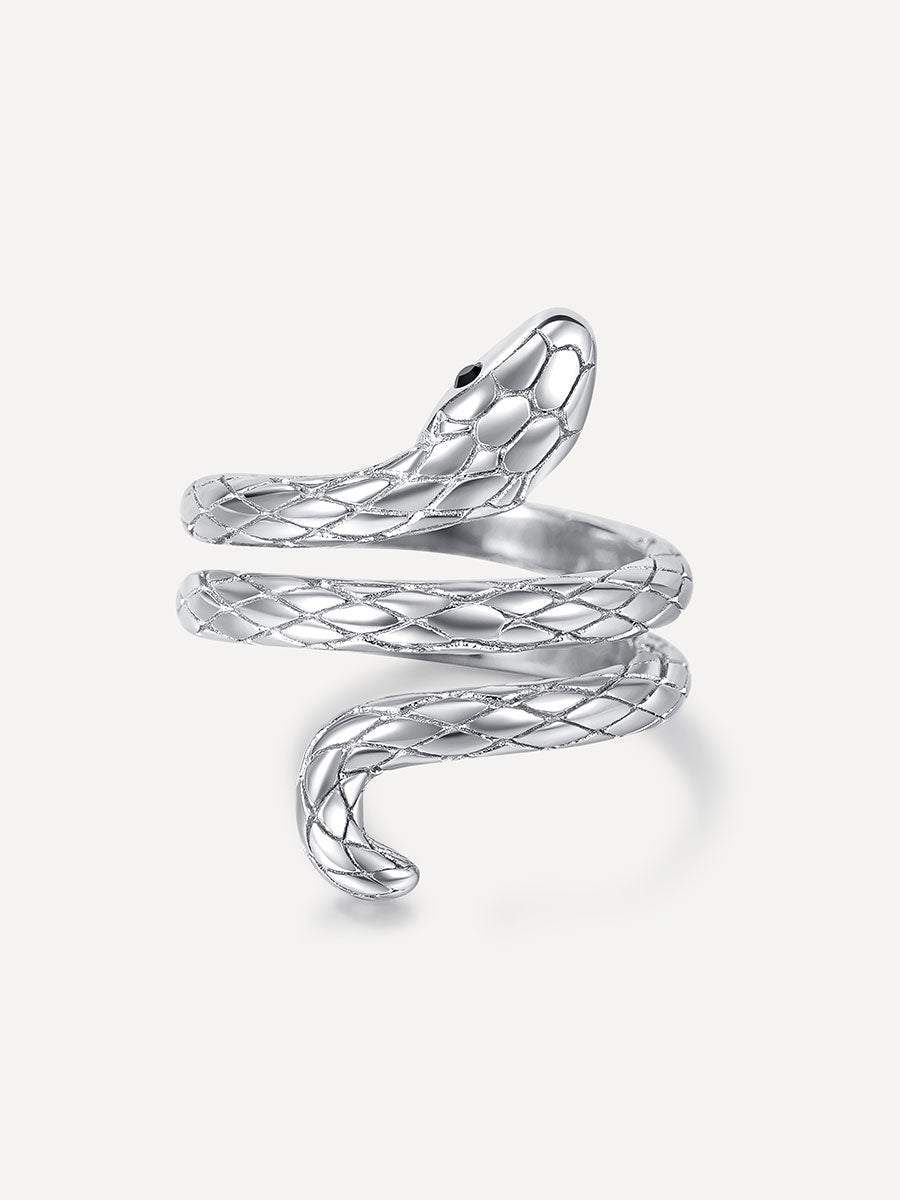 Snake Ring Silber - 54