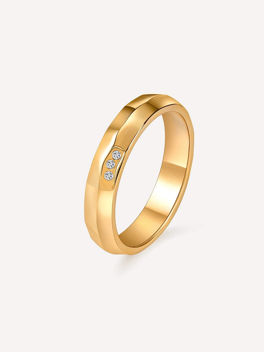 Multiface Ring Gold - 54