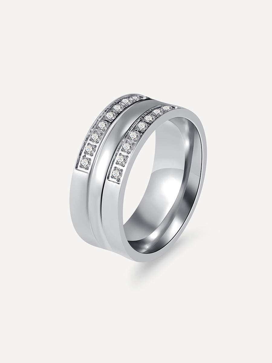 Hearty Ring Silber - 54