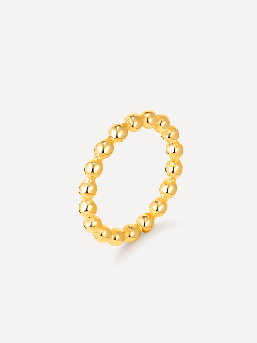 Beaded Ring Gold - 54