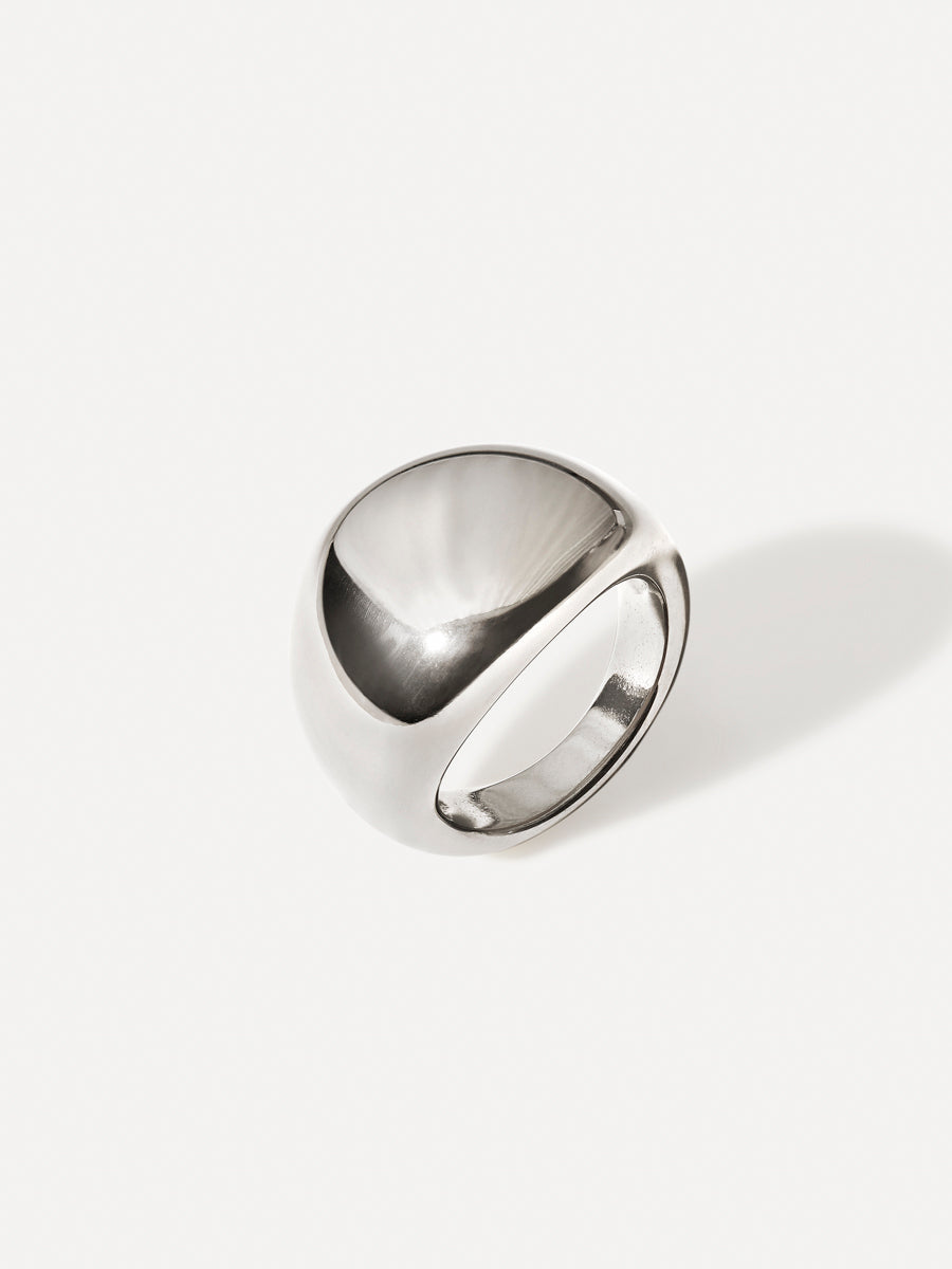 Bold Dome Ring Silber - 54