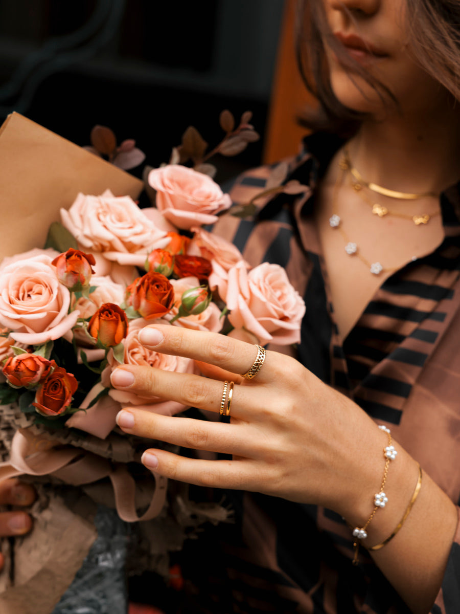 Delicate Texture Ring