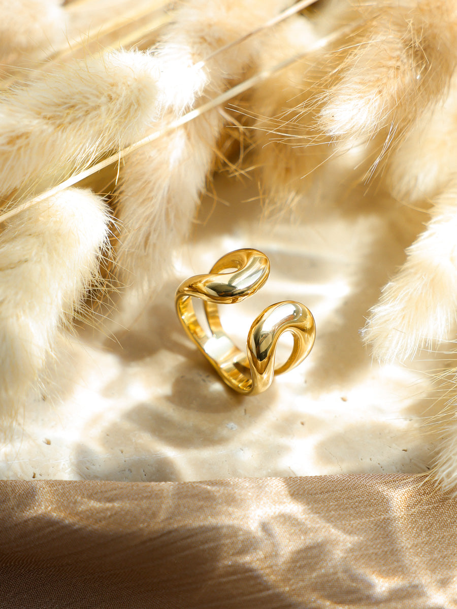 Elegant Duo Ring