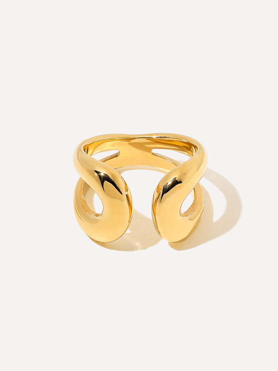 Elegant Duo Ring