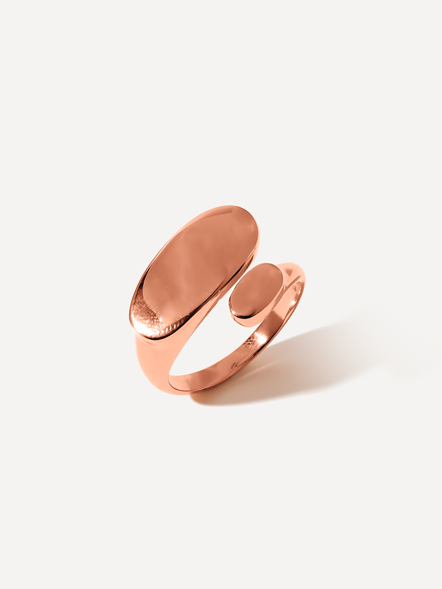 Oval Curve Ring