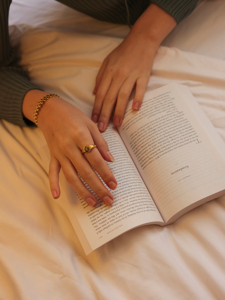 Geometric Shine Ring